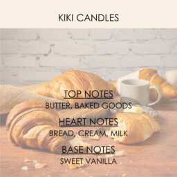 Buttery Croissant Scented Soy Wax Candle - thumbnail 3