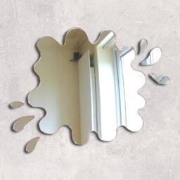 Puddle Acrylic Mirror Wall Art Personalized Engraving Available - thumbnail 3