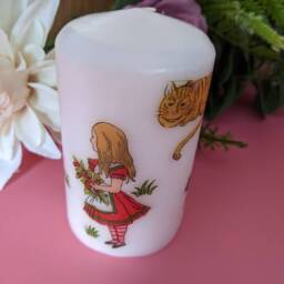 Alice in Wonderland Candle Mad Hatter Tea Party Decoration - thumbnail 3