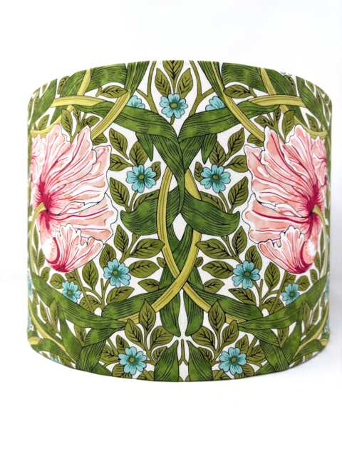 William Morris Pimpernel Lampshade Pink Art Nouveau Lamp Shade - image 1