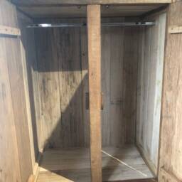 Chunky Wardrobe Made From Reclaimed French Oak - thumbnail 4
