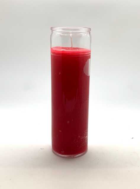 Red Candle - 7 Day Ritual Burn Hand-Poured Pagan Ceremony Wicca Sacred - image 1