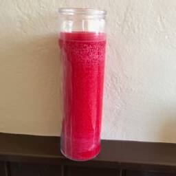 Red Candle - 7 Day Ritual Burn Hand-Poured Pagan Ceremony Wicca Sacred - thumbnail 2