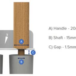Minimalist Umbrella Stand - thumbnail 4