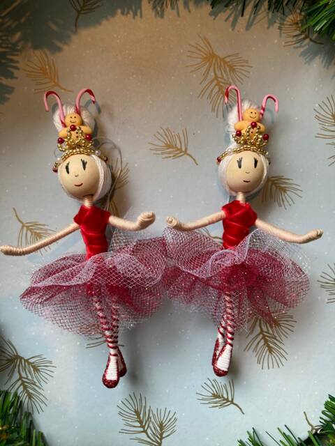 Nutcracker Ballet Ornaments, Land Of Sweets, Christmas Ornaments - image 1