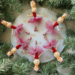 Nutcracker Ballet Ornaments, Land Of Sweets, Christmas Ornaments - thumbnail 2