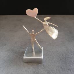 Handmade Bronze Sculpture Amor