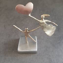 Handmade Bronze Sculpture Amor - thumbnail 3