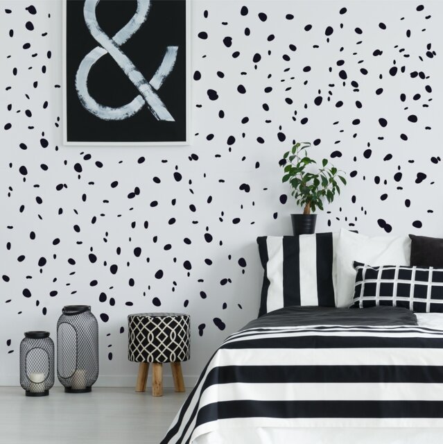 Dalmatian Dot Wall Decal - Removable Vinyl Stickers, Nursery Decor - image 1