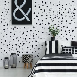 Dalmatian Dot Wall Decal - Removable Vinyl Stickers, Nursery Decor - thumbnail 1