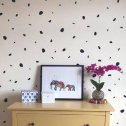 Dalmatian Dot Wall Decal - Removable Vinyl Stickers, Nursery Decor - thumbnail 2