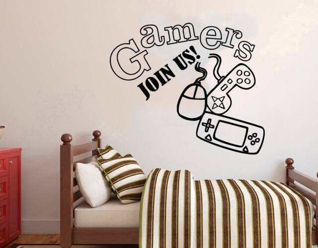 Gamer Wall Decal Video Game Controller Art 2889 - image 1