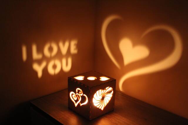 Personalized Gift For Boyfriend, Him Her, Anniversary Gifts Men, Birthday Girlfriend, Custom Message Candle Holder - image 1