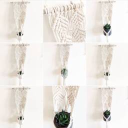 Macrame Plant Hanger//Macrame Wall Hanging - Juliet - thumbnail 2