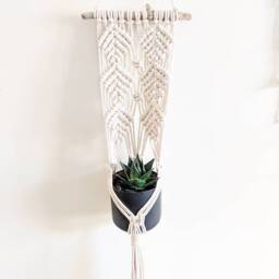 Macrame Plant Hanger//Macrame Wall Hanging - Juliet - thumbnail 1