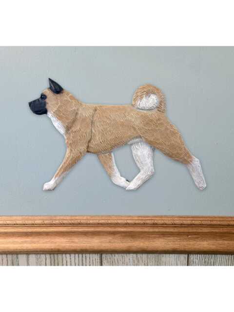 Akita Dig - Dog in Gait Wall Art - Multiple Colors Available - image 1