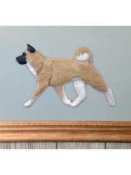 Akita Dig - Dog in Gait Wall Art - Multiple Colors Available