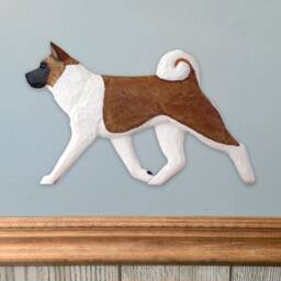Akita Dig - Dog in Gait Wall Art - Multiple Colors Available - thumbnail 3