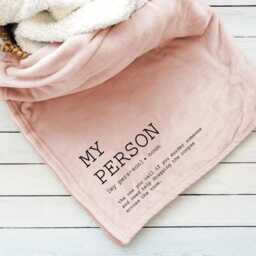 Your My Person Blanket - Cozy Personalised Greys Anatomy Fan - thumbnail 2