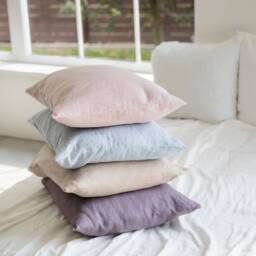 "Sample Sale Linen Pillow Case/Us Jumbo 20"" X 28" - thumbnail 2