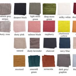 "Sample Sale Linen Pillow Case/Us Jumbo 20"" X 28" - thumbnail 3