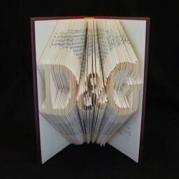Anniversary Gift Letter & Initials Boyfriend Girlfriend Folded Book Sculpture - thumbnail 4