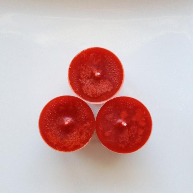 Chilled Raspberry Strong Scented Votive Candle