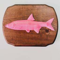 Trophy Disco Fish/Kitschy/Funky/Dopamine Decor/ Retro Decor/Glitter/Wall Hanging - thumbnail 3