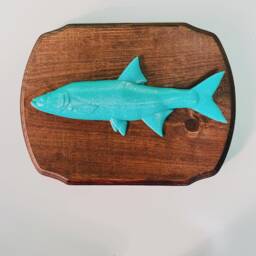 Trophy Disco Fish/Kitschy/Funky/Dopamine Decor/ Retro Decor/Glitter/Wall Hanging - thumbnail 2