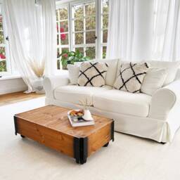 Coffee Table Side Vintage Shabby Chic - thumbnail 4
