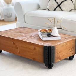 Coffee Table Side Vintage Shabby Chic - thumbnail 3