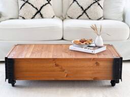 Coffee Table Side Vintage Shabby Chic - thumbnail 1