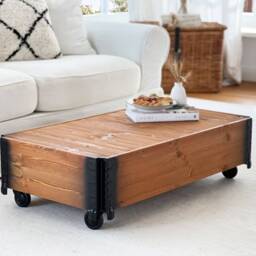 Coffee Table Side Vintage Shabby Chic - thumbnail 2