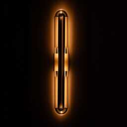 Bermuda Glass Wall Lamp Modern Led Beige Sconce - thumbnail 3