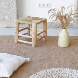 Large Camel Rug 170x240cm, Caramel Brown Area Rug, Living Room Bedroom Bohemian Washable Kids Contemporary - thumbnail 3