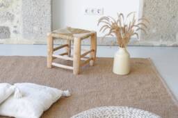 Large Camel Rug 170x240cm, Caramel Brown Area Rug, Living Room Bedroom Bohemian Washable Kids Contemporary - thumbnail 1