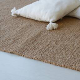 Large Camel Rug 170x240cm, Caramel Brown Area Rug, Living Room Bedroom Bohemian Washable Kids Contemporary - thumbnail 4