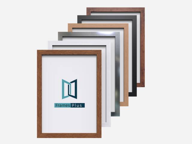 A1 A2 A3 A4 A5 Matt Black Photo Frame White Picture Poster Frames Wall Art Hanging Home Decor Best For Gifts - image 1