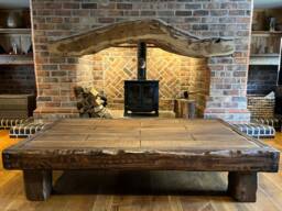 Handmade French Oak Coffee Table
