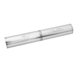 Beautifully Engraved Personalised With Name & January Birthday Flower Aluminium Chromed Pen Box - thumbnail 3