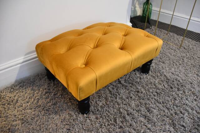 Hand Made Small Footstool/Coffee Table Brands New With Legs - Available in Different Colours - image 1