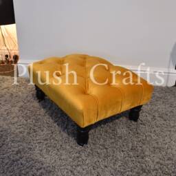 Hand Made Small Footstool/Coffee Table Brands New With Legs - Available in Different Colours - thumbnail 3