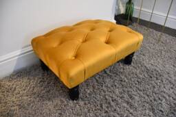 Hand Made Small Footstool/Coffee Table Brands New With Legs - Available in Different Colours - thumbnail 1