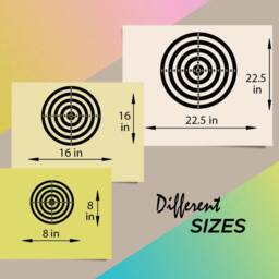In-Style Decals Wall Vinyl Decal Home Decor Art Sticker Darts Target Shooting Kids Girl Boy Games Play Room Stylish Design 1844 - thumbnail 2