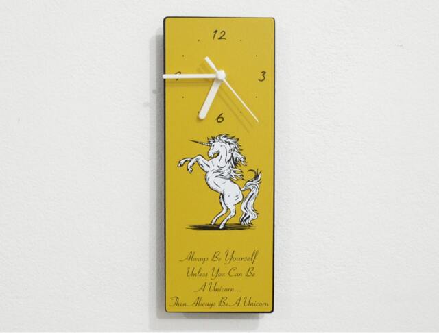 Always Be Yourself Unless You Can A Unicorn, Then Unicorn - Wall Clock - image 1