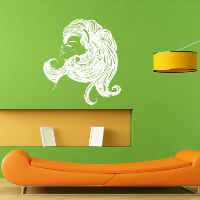 Hair Style Nail Beauty Beautiful Salon Spa Shop Barbershop Wall Sticker Vinyl Mural Decal Home House Apartment Art Decor Free Shipping L040 - image 1
