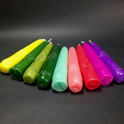 B-Beeswax Advent Candle, Hand-Dipped, Ice-Cold, 68G - thumbnail 3