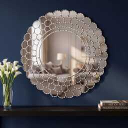 Large Round Wall Mirror 31.5 - thumbnail 2