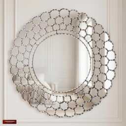 Large Round Wall Mirror 31.5 - thumbnail 1
