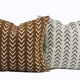 One Caramel Brown Home Decor Cover, Pillow, Decorative Throw Pillow, Tan Accent Boho Throw Pillow - thumbnail 3